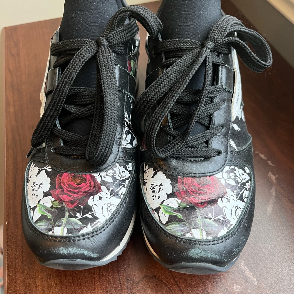 D&G floral sneakers